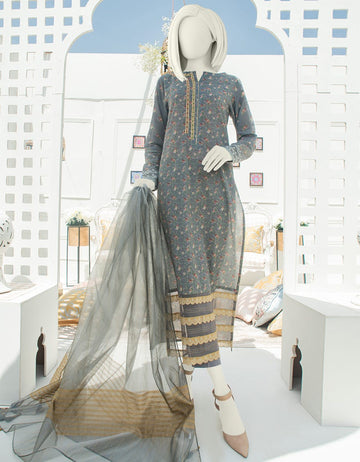 Junaid Jamshed JLAWN-S-21-253 Suramya Eid Collection 2021